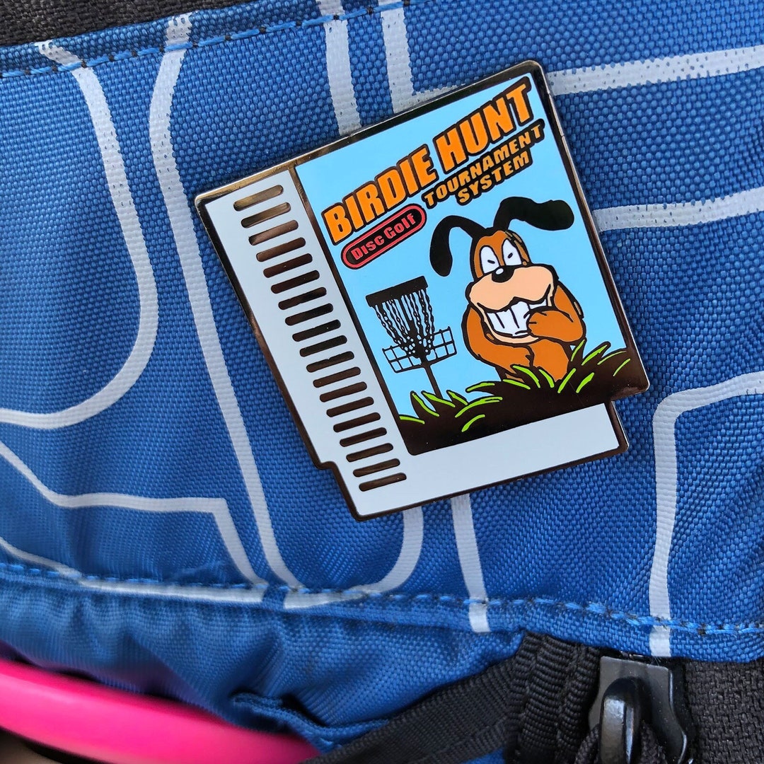 Birdie Hunt Disc Golf Pin™ High Quality Hard Enamel Pin Disc Golf