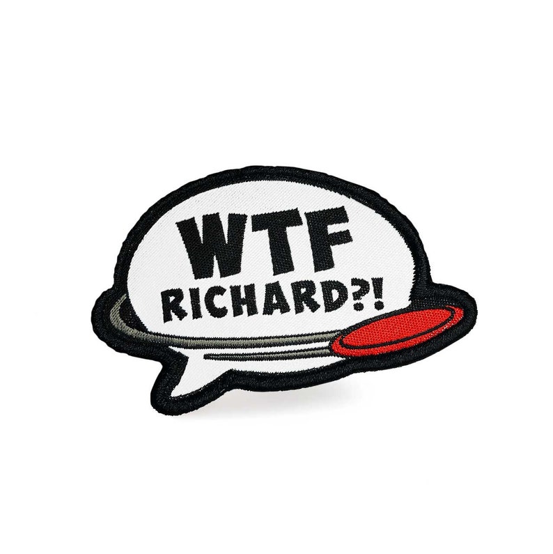 Patches WTF Richard Disc Golf™ - Presente para Jogadores de Disc Golf imagem 4