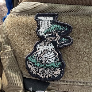 Bonsai Skull Disc Golf Patches™