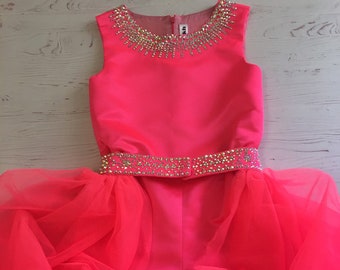 Red Pageant Cupcake Dress