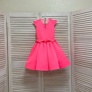 neon party dresses for juniors One-Shoulder blue stones and crystals Royal Pageant Dress for Little Girls - Fun Fashion for Birthday, Formal Cocktail Party, and Drama