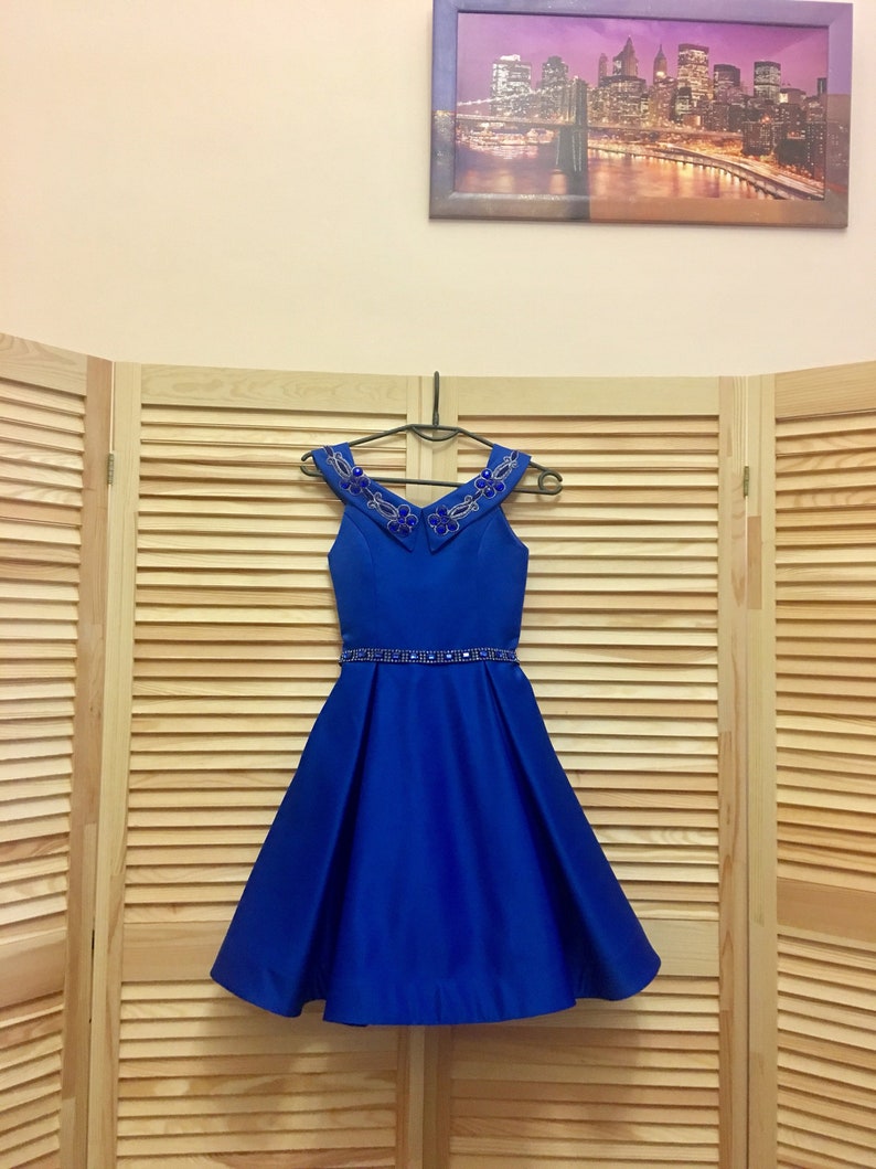 Royal Blue Dresses for Teenagers