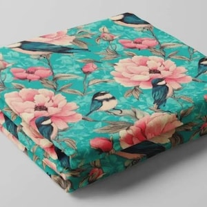 FLORAL  Design Fabric by the meter