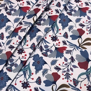 FLORAL  Design Fabric by the meter