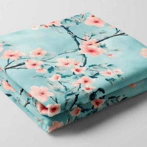 VINTAGE FLORAL ART Design Fabric by the meter