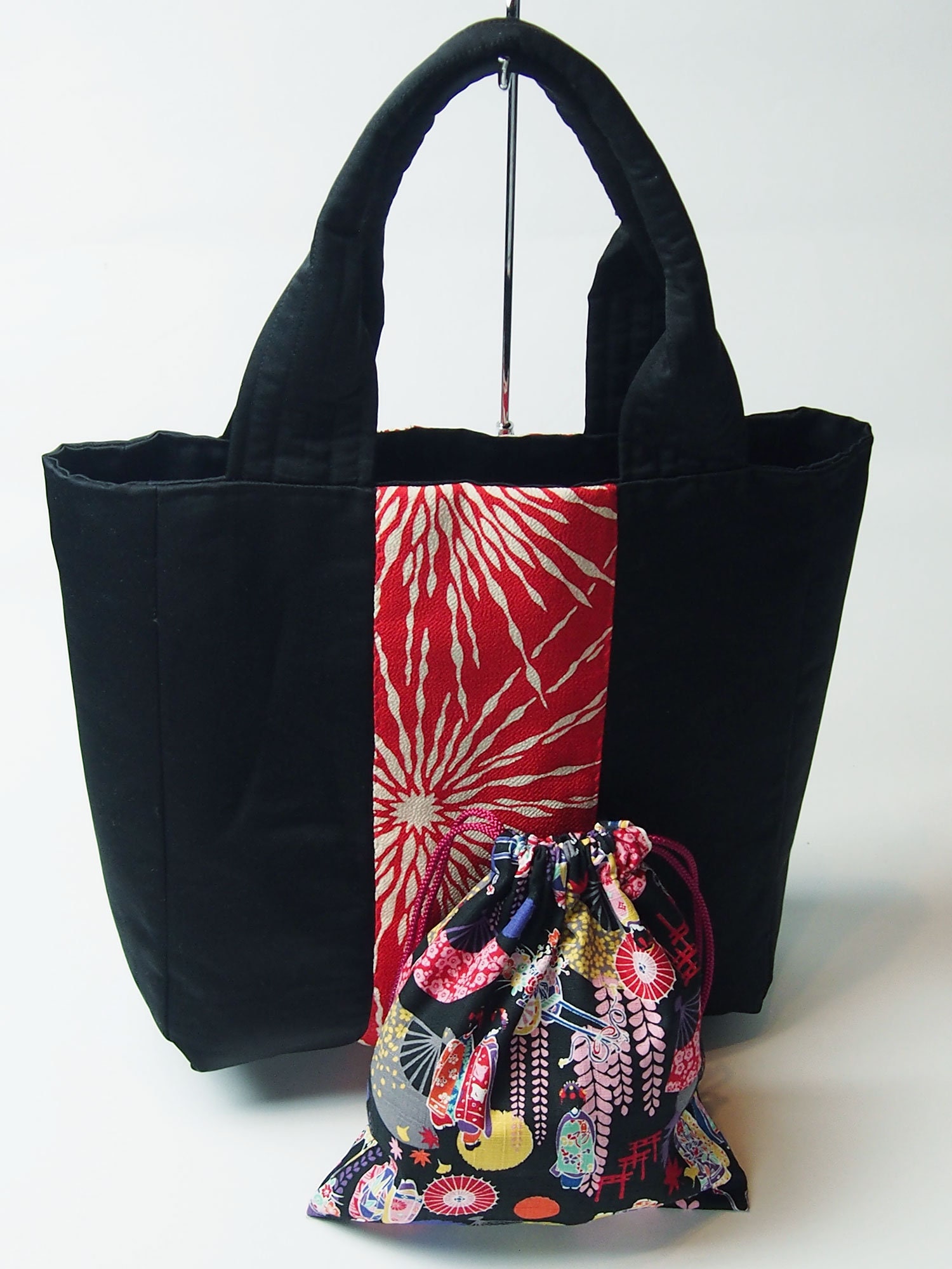 Japanese Vintage Kimono Bag bonus Small Drawstring Bag - Etsy Australia