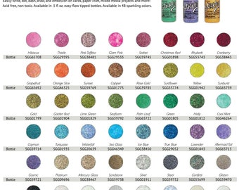 Ranger Stickles Glitter Glue Set of 42 Colors Random Colors in