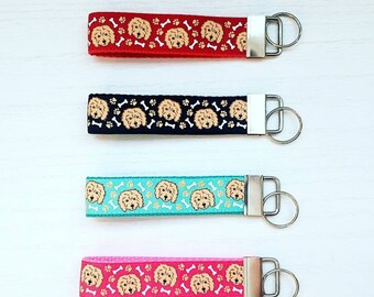 Goldendoodle Keychain,Goldendoodle Gift,Goldendoodle,Goldendoodle Mom, Goldendoodle Dad,Goldendoodle Lovers,Life Is Golden Keychain