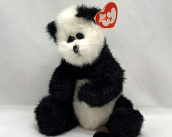 ヴィンテージチェッカーズパンダベア - 廃盤TYアティックトレジャー