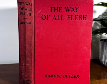 De Weg van Al het Vlees Samuel Butler Grosset & Dunlap Vintage Hardcover Boek