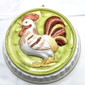 Vintage Ceramic Chicken Wall Hanging Hi mark Giftware