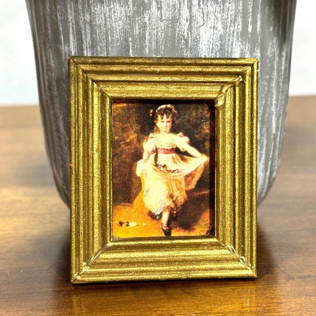 Vintage Miss Murray by Sir Thomas Lawrence Miniature Framed Print 2.25x ...