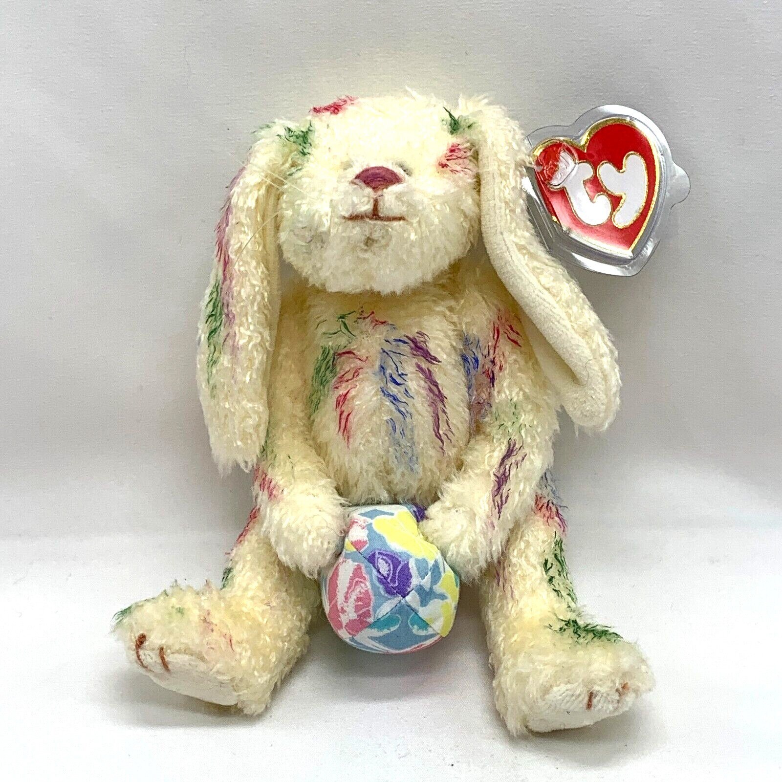 Vintage 1993 TY Attic Treasures Georgia Easter Bunny Rabbit Egg