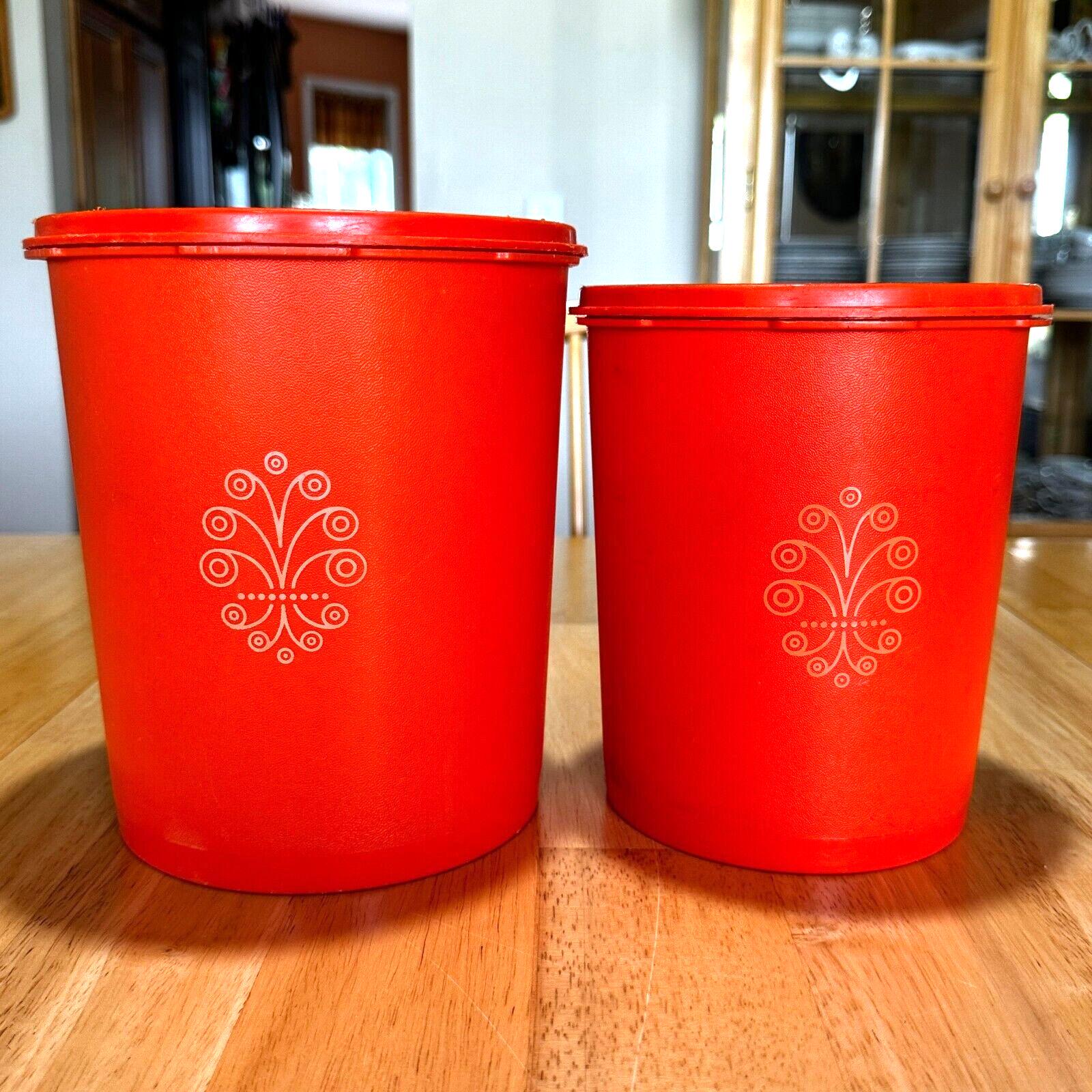 Tupperware ディープスーパーケース 赤 ビンテージ】日本製Tupperware（タッパーウェア） 四角い冷蔵