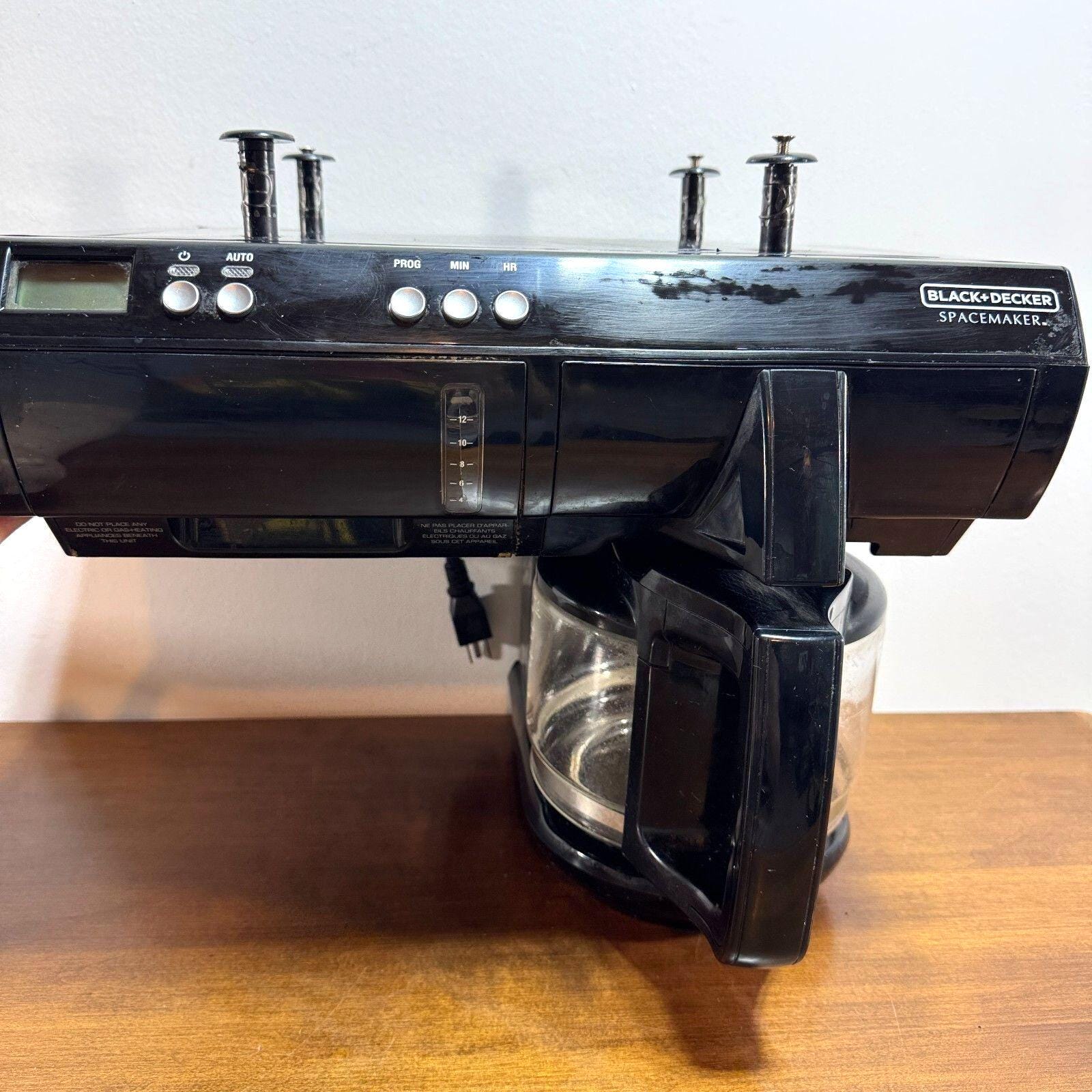 BLACK+DECKER Spacemaker コーヒーメーカー 【公式通販】