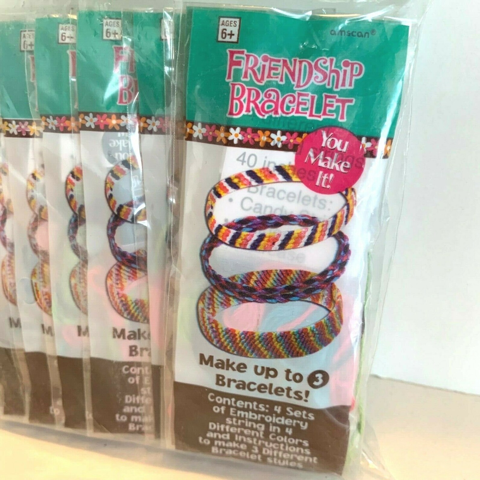 12 Woven Friendship Bracelets Kits Party Favors Rewards Etsy