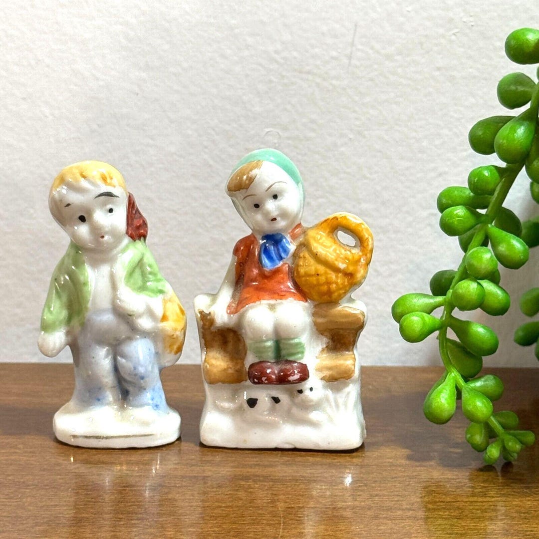 Dutch Boy and Girl Porcelain Figurines Knick Knacks Made in Japan ...
