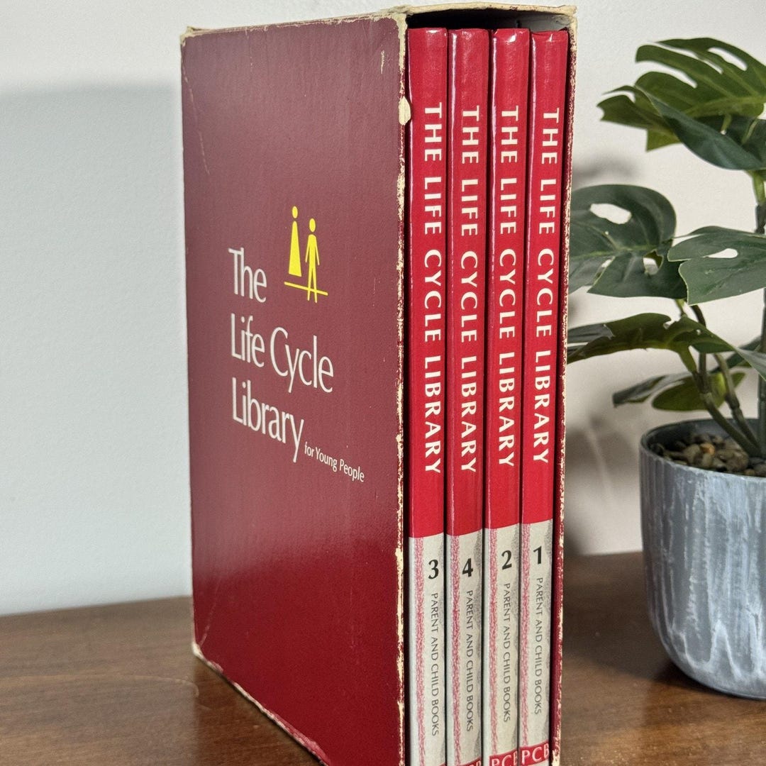 The Life Cycle Library for Young People Box Set Books 1-4 1978 Second ...