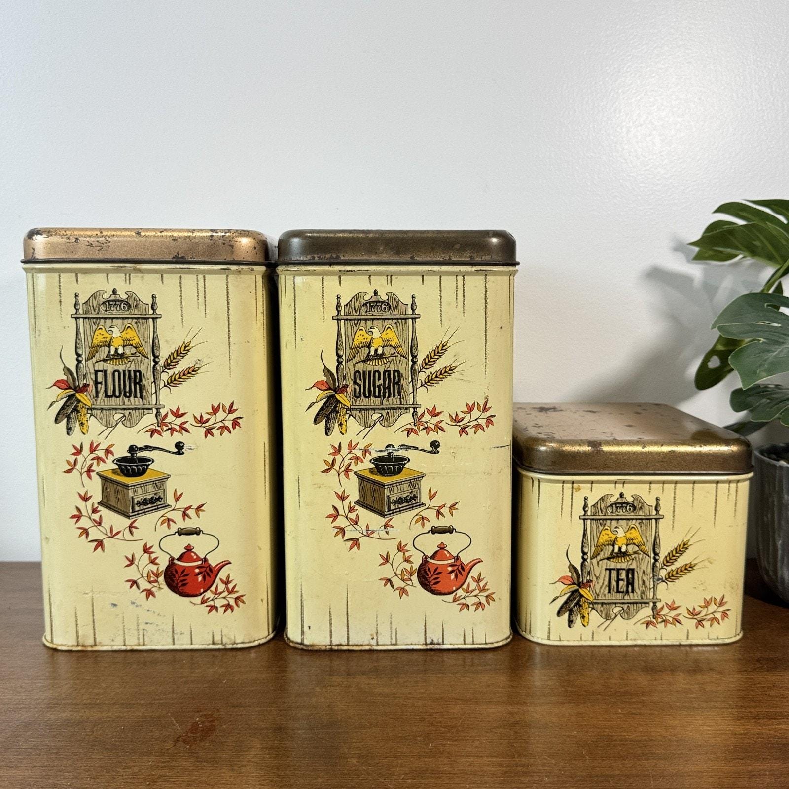 Vintage Cheinco Canister - Etsy