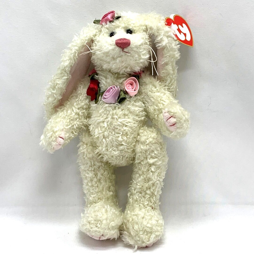 Ty Attic Treasures Rosalyne Bunny Rabbit Vintage 1993 Retired - Etsy
