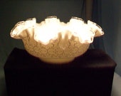Fenton Silvercrest Spanish Lace Bowl