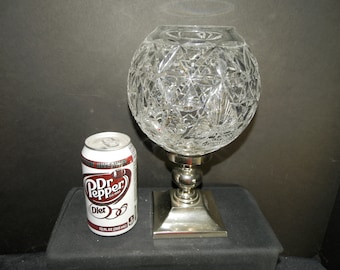 Waterford Crystal Times Square Hurricane Lamp