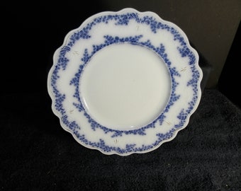 Grindley England Alpine Flow Blue Plate