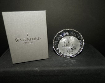 Waterford Crystal St. Louis Paperweight Original Box