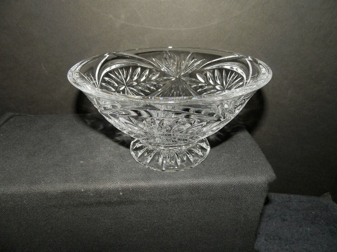 Waterford Crystal Round Footed Vase Etsy
