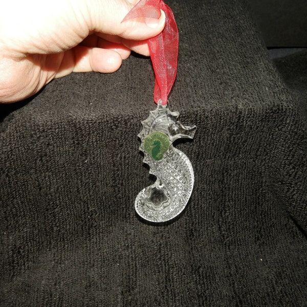 Waterford Seahorse Christmas Ornament