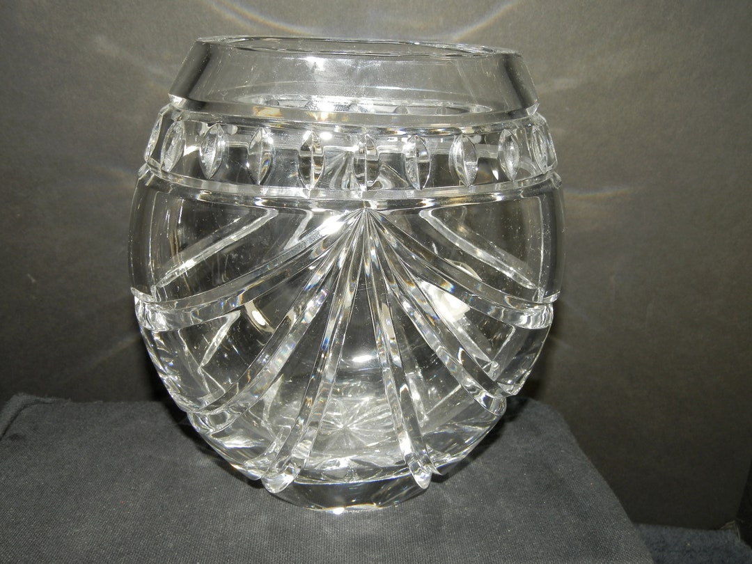 Large Waterford Crystal Vase Etsy