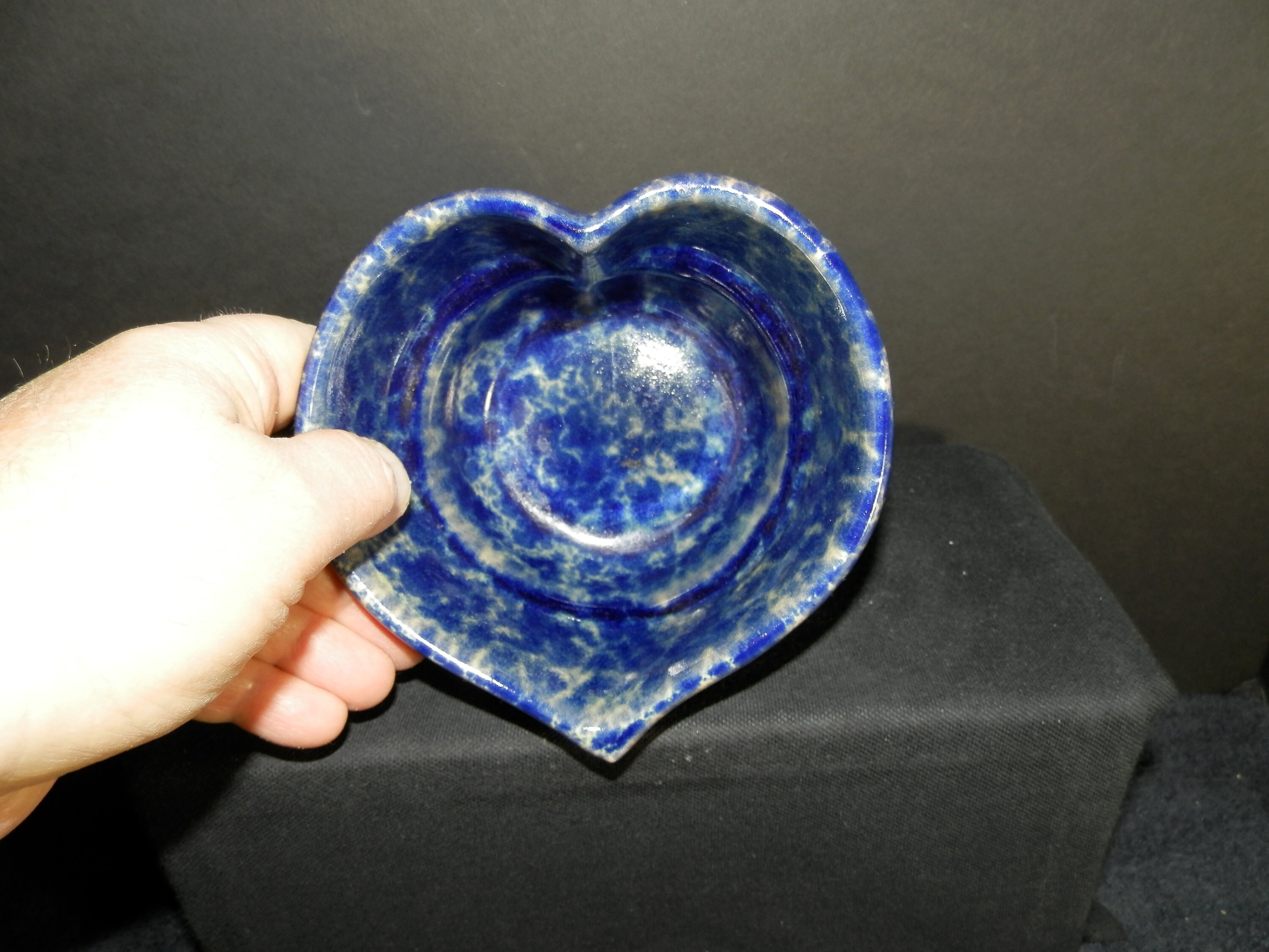 Bennington Blue Agate Pan 1948 DG Etsy UK