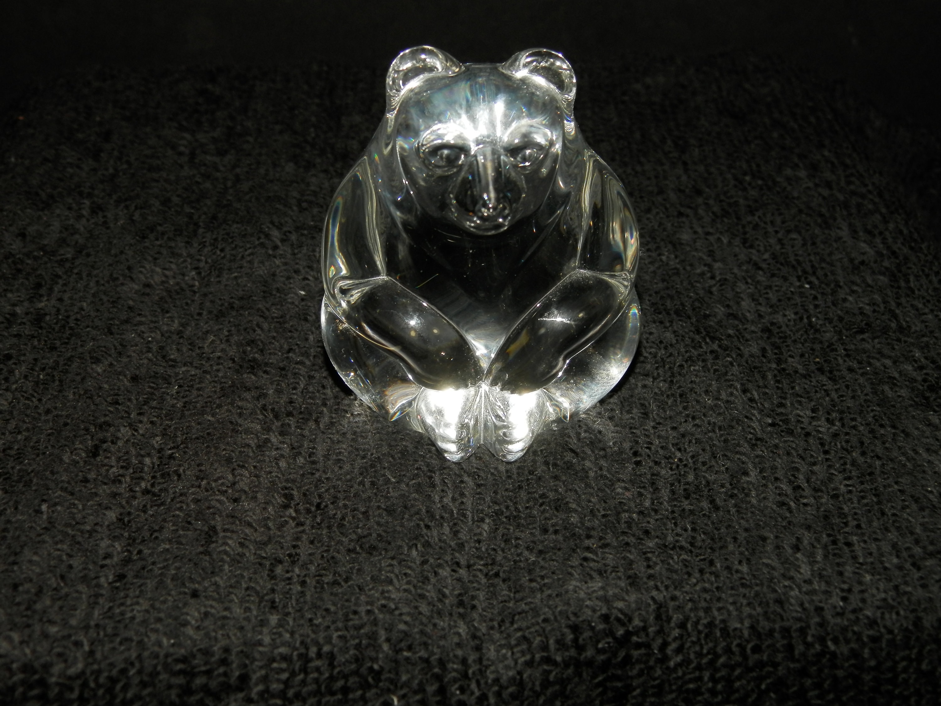 Steuben Glass Bear - Etsy