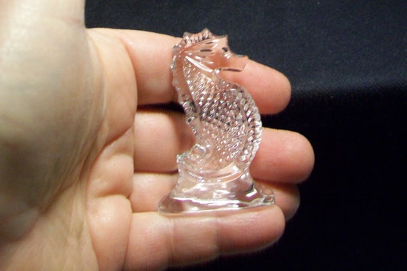 Waterford Crystal Seahorse Figurine Etsy