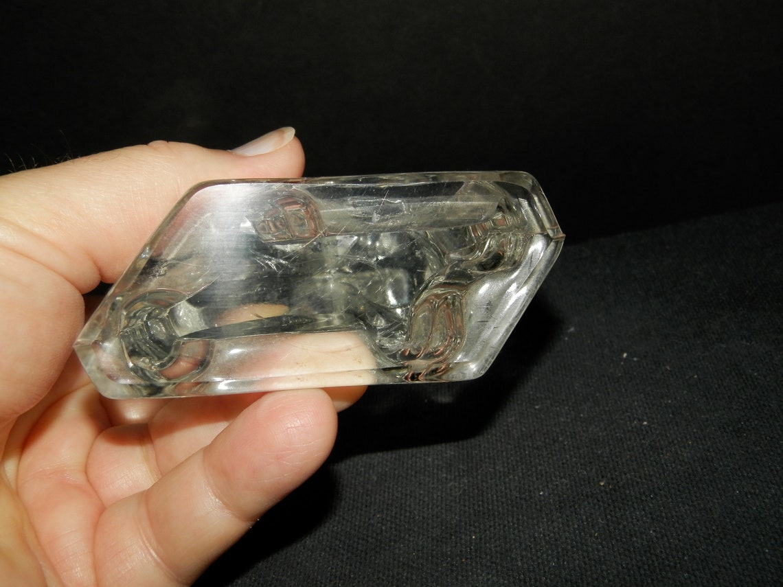 Heisey Clear Oscar Plug Horse Etsy