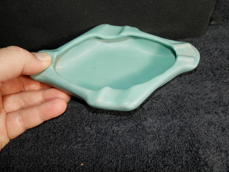 Van Briggle Turquoise Ashtray Etsy