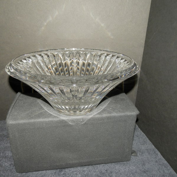 Interesting Villeroy And Boch Crystal Vase Original Tag