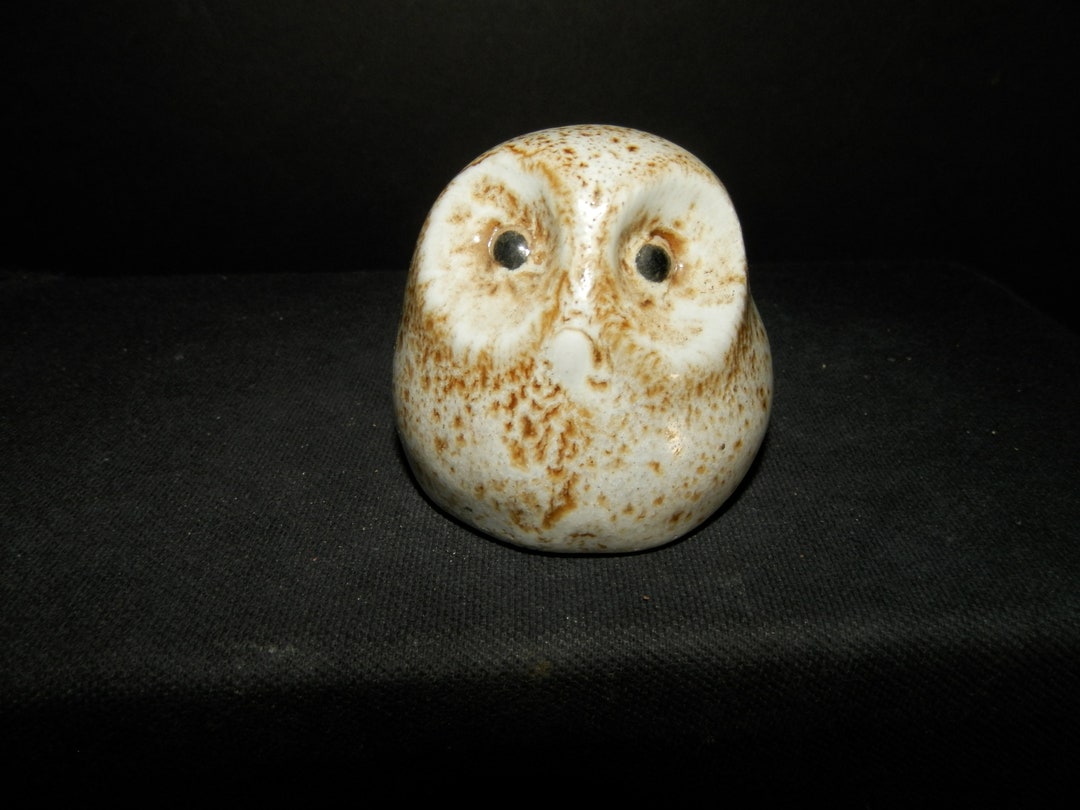 Pigeon Small Owl Figurine Etsy