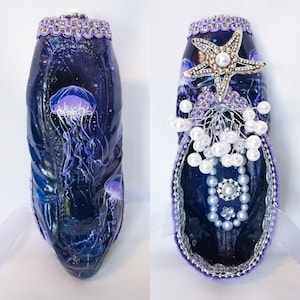 Royal Jelly - Hand Painted and Decorated Pointe Shoe