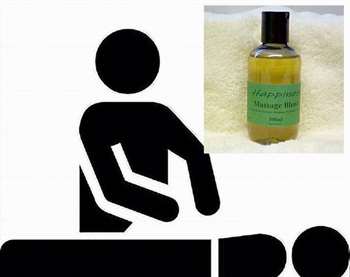 100ml,Happiness Blend,Massage Bath oils,Frankincense, Patchouli.Ylang Ylang 3rd