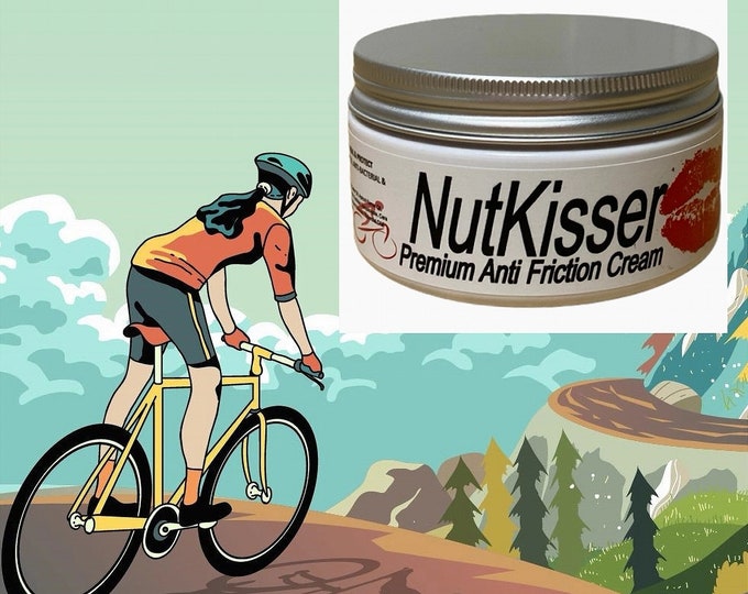 Anti Friction, Saddle, Anti Chafing,Chamois,Moisturising Bum Cream,NutKisser Cycling,Running,