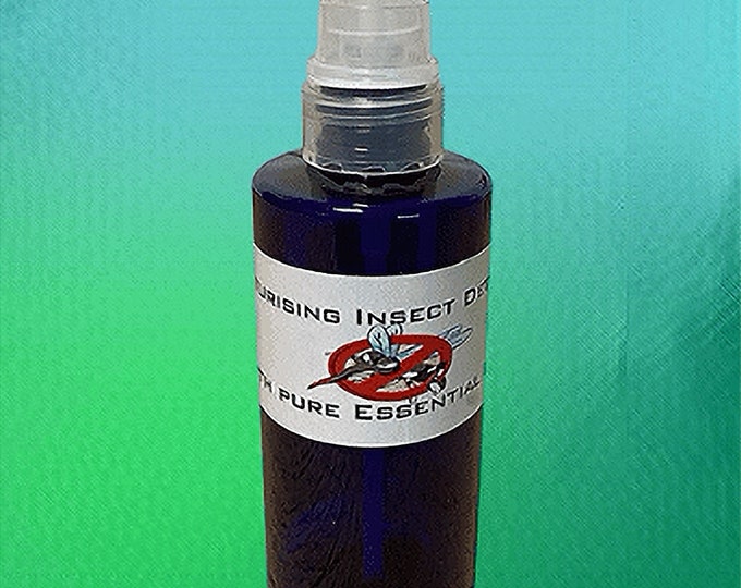 A 75gm bottle, moisturising Insect deterrent. Handy pocket sized pump action bottle. With Essential Oils.