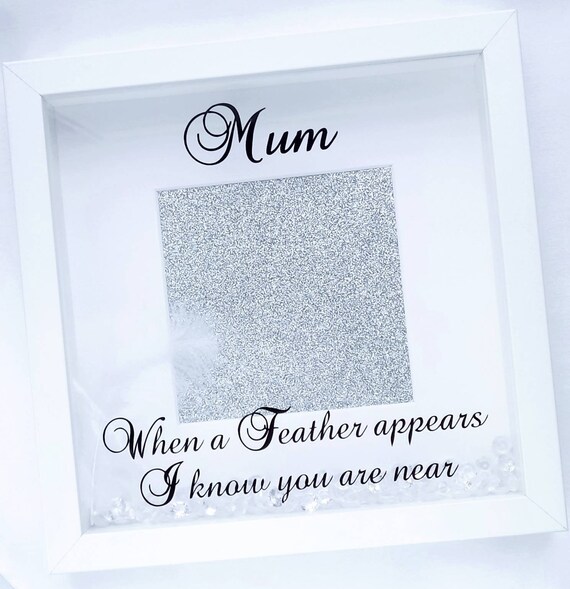 Memorial Photo Frame Memory Mum Remembrance Gift Bereavement Grief Loss