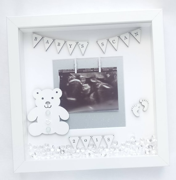 baby scan personalised frame