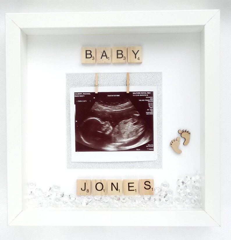 Baby Scan Frame Photo Image 0