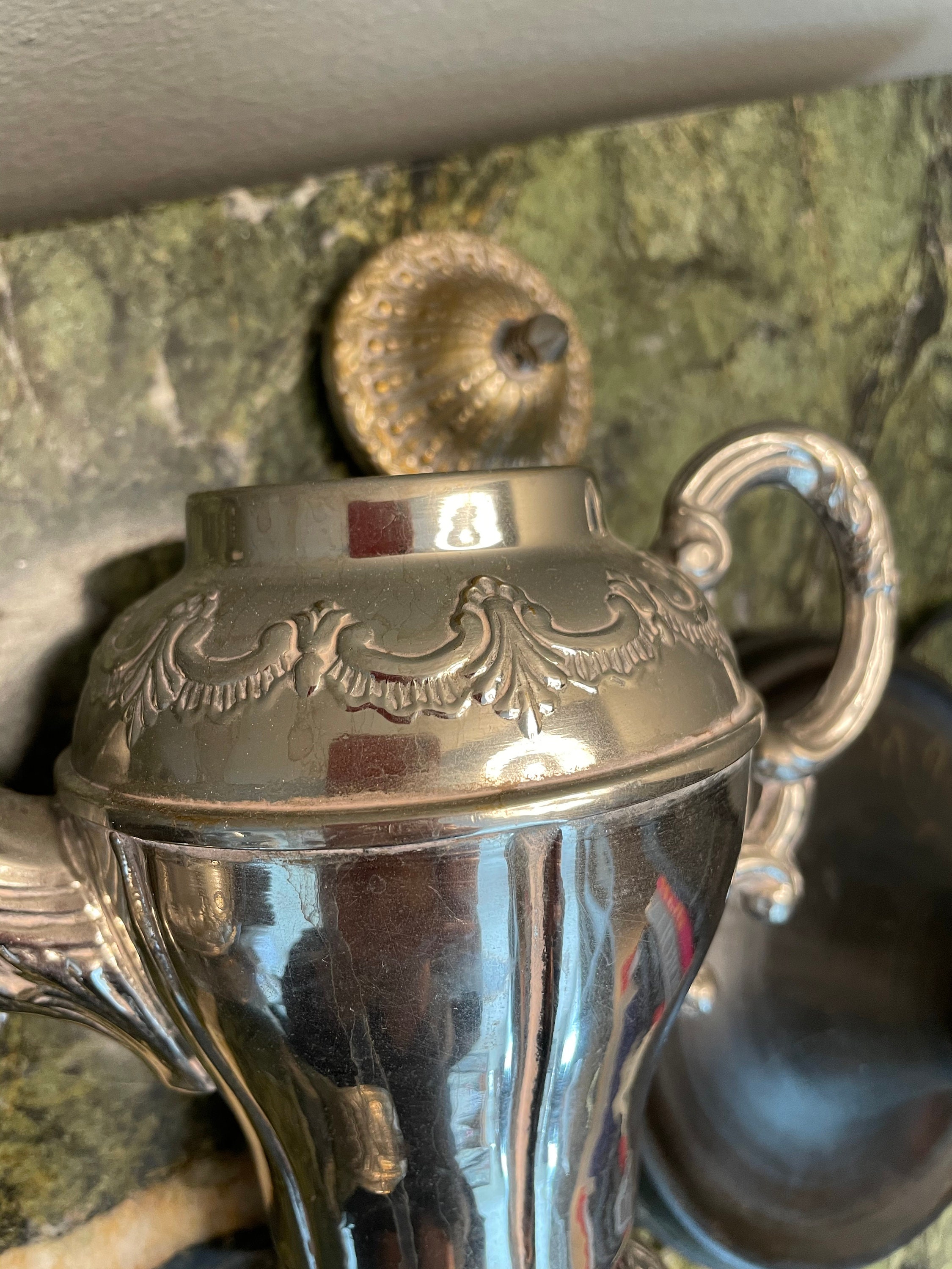 Tea Set. Three Pieces in Silver-plated Metal. Vintage - Etsy