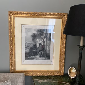 French engraving. XIX century