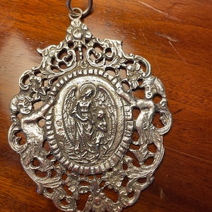 Schutzengel-Medaille. Geburtsmedaille. Krippenmedaille