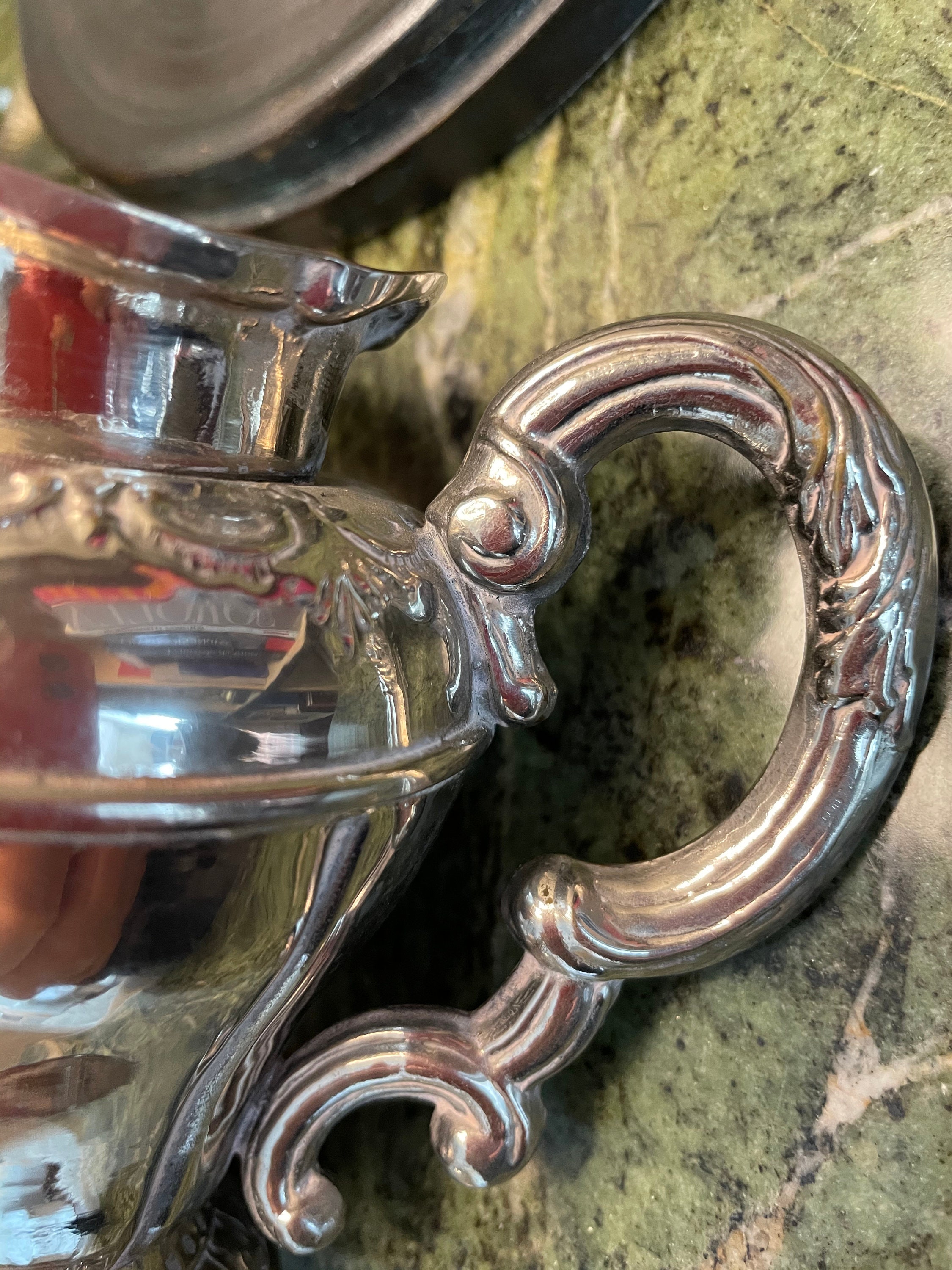 Tea Set. Three Pieces in Silver-plated Metal. Vintage - Etsy