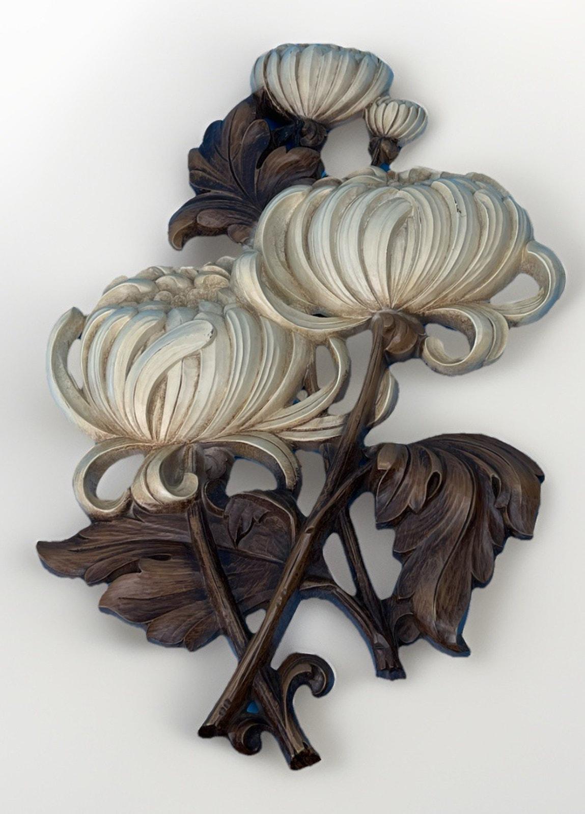 彫刻・オブジェ Vintage Syroco Violin Flowers 彫刻・オブジェ Vintage Syroco Violin Flowers Vintage Syroco